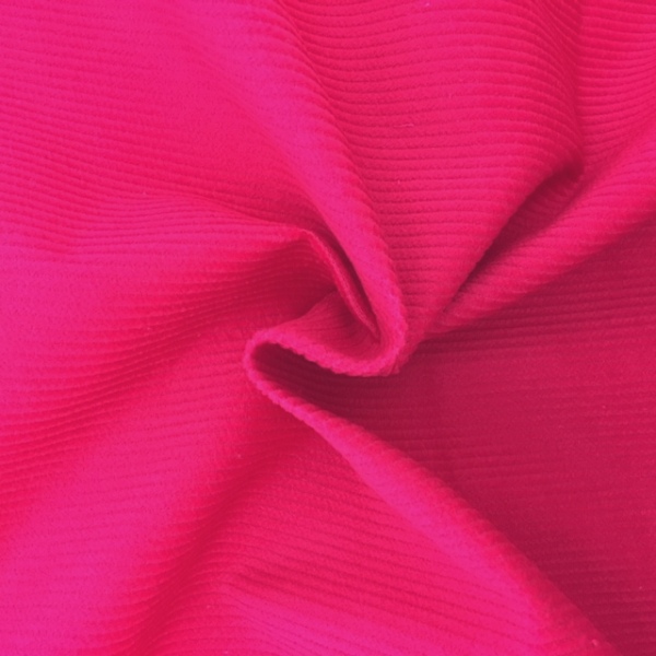 Corduroy Cotton 8 Wale CERISE